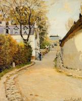 Sisley, Alfred - Rue de la Princesse, Louveciennes